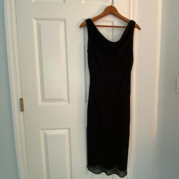 Onyx Night Classic Black Cocktail Dress - Picture 1 of 3